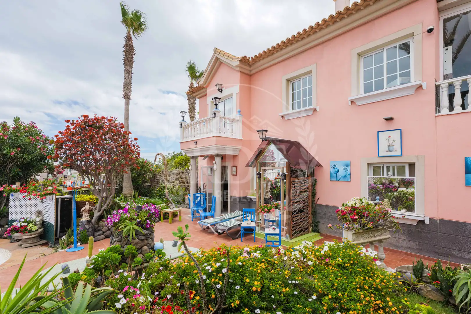 Vista exterior de Casa o chalet en venta en Granadilla de Abona con Aire acondicionado, Calefacción y Jardín privado