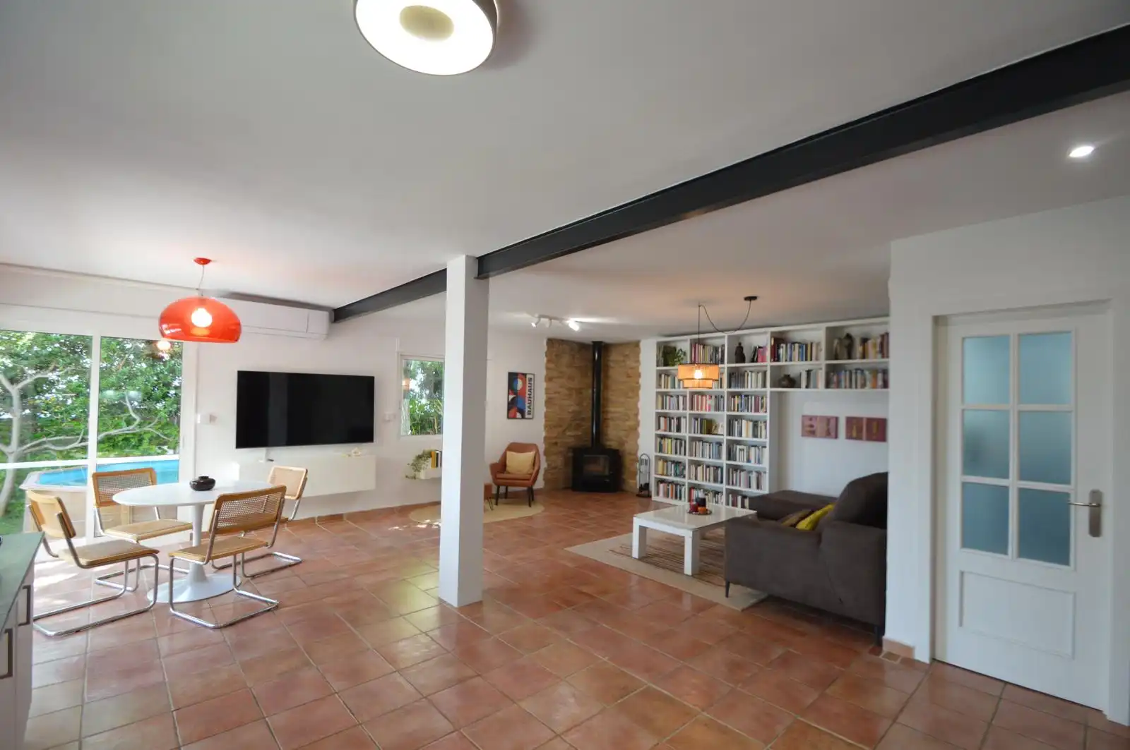Wohnzimmer von Haus oder Chalet zum Verkauf in Vinaròs mit Klimaanlage, Heizung und Privatgarten
