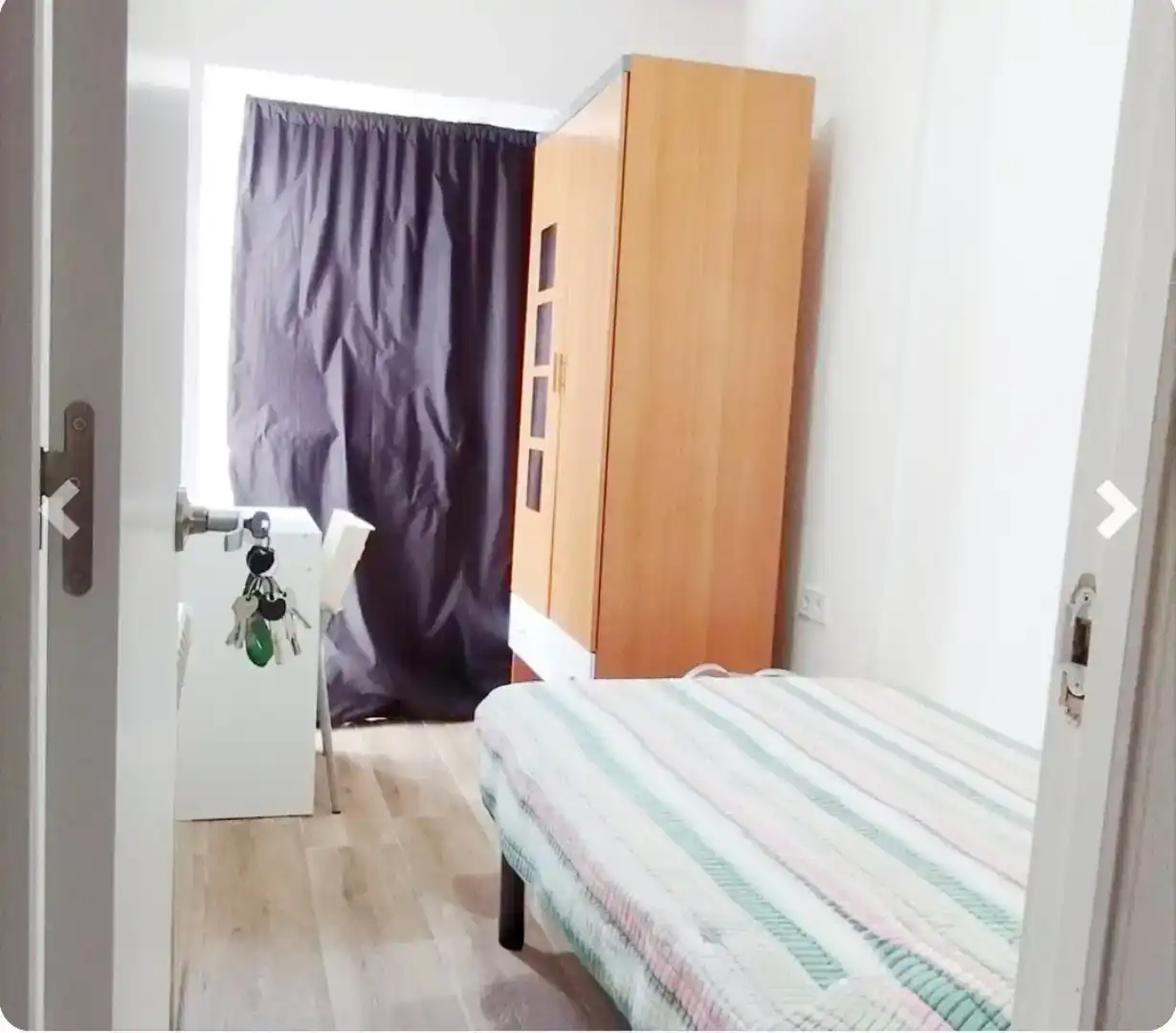Habitación de Piso para compartir en Tarragona con Amueblado, Lavadora y Microondas