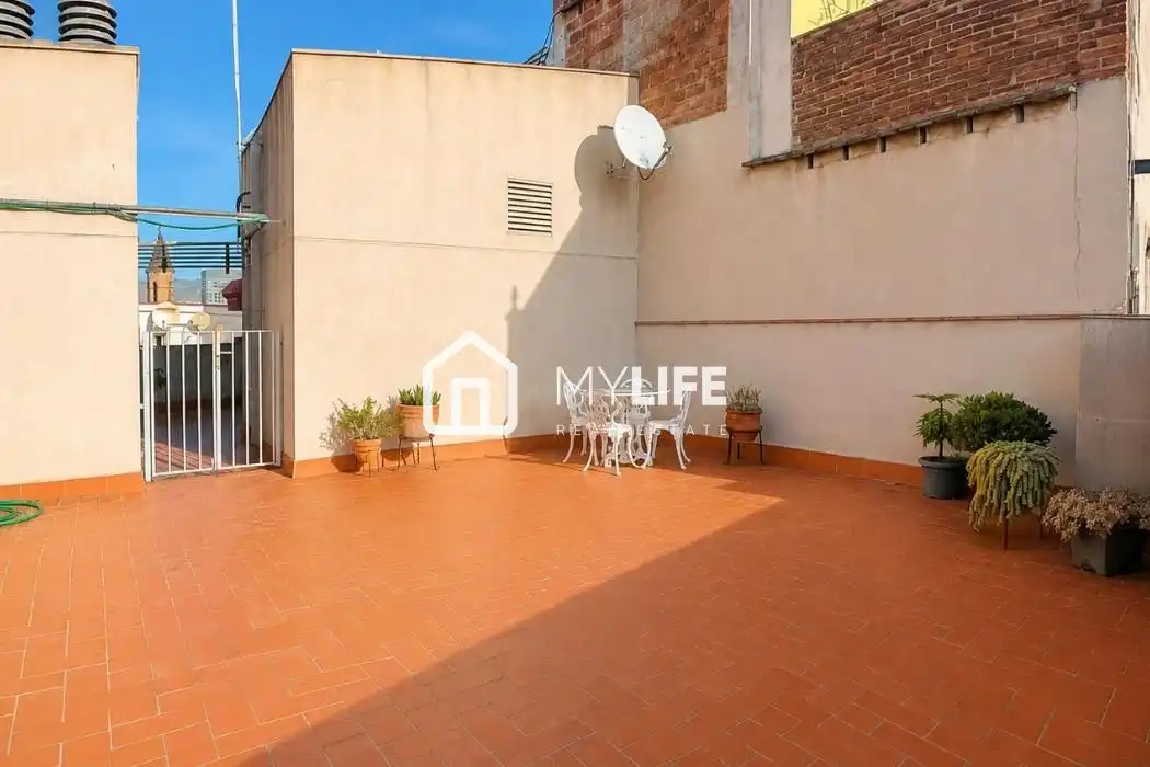 Terrace of Attic for sale in Barcelona  with Air Conditioner, Heating and Parquet flooring