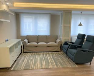 Sala d'estar de Apartament de lloguer en A Coruña Capital  amb Calefacció