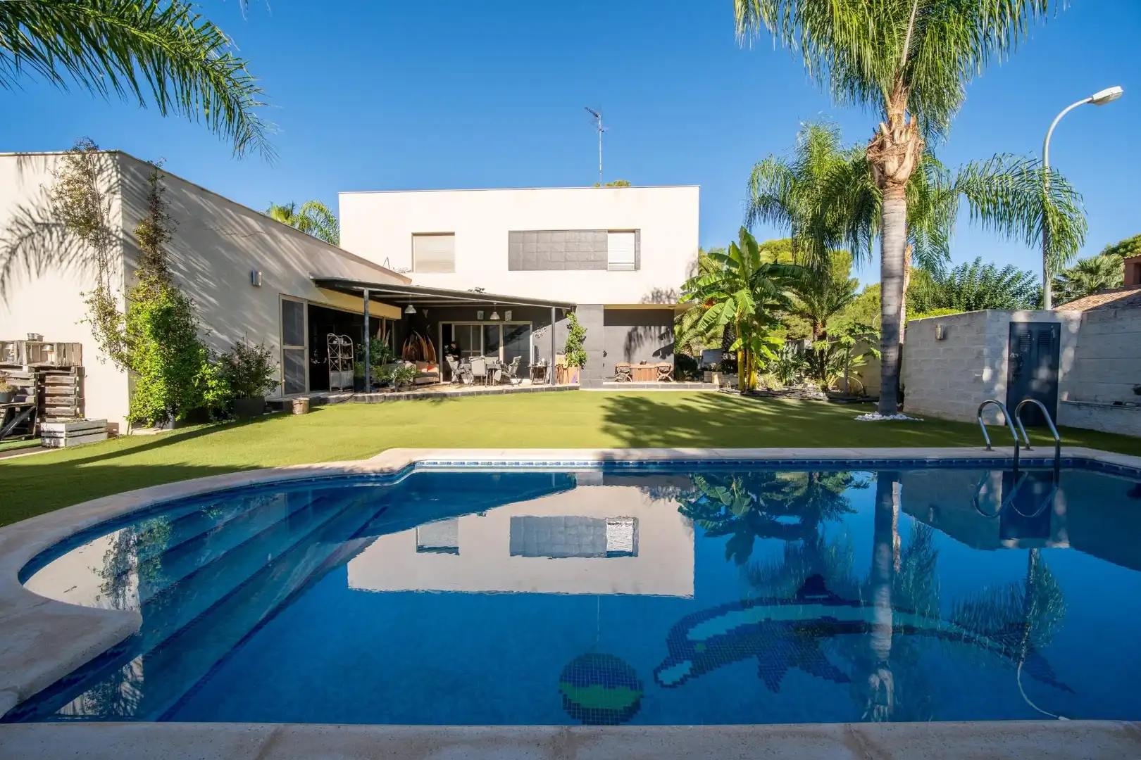 Piscina de Casa o xalet en venda en El Carme - Sant Agustí - Bonavista