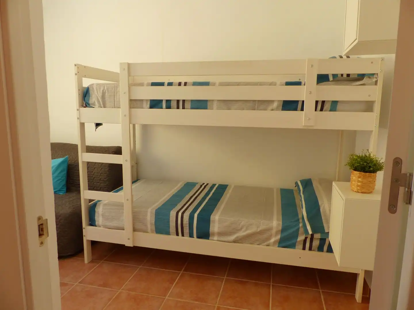 Bedroom of Flat for sale in Chipiona  with Air Conditioner, Terrace and Furnished