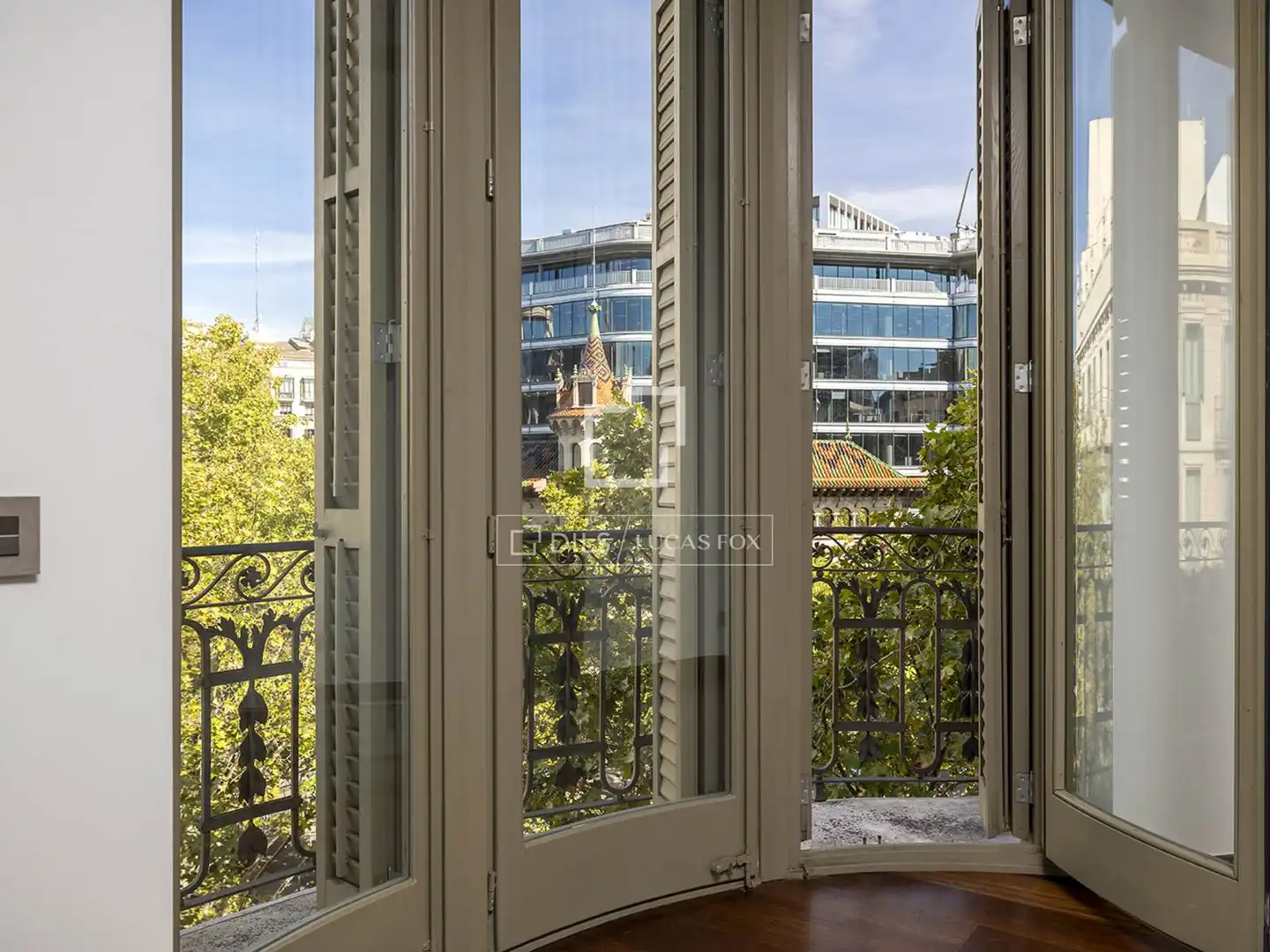 Terraza de Piso de alquiler en Eixample