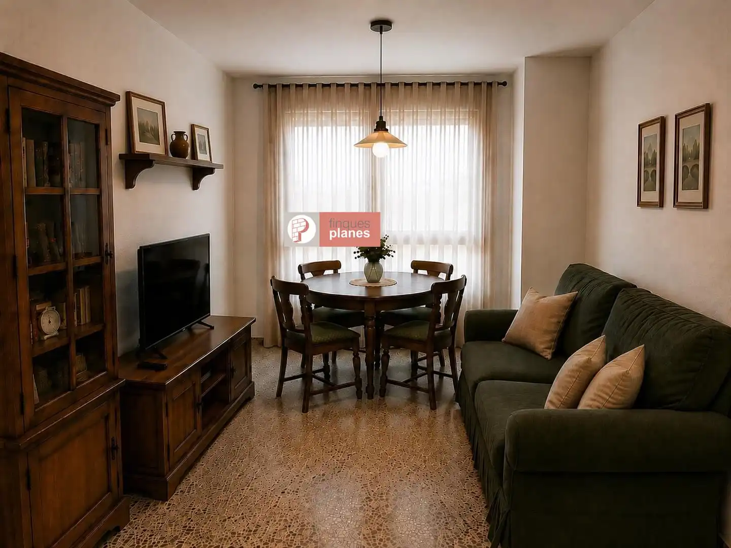 Sala d'estar de Apartament en venda en Lleida amb Calefacció