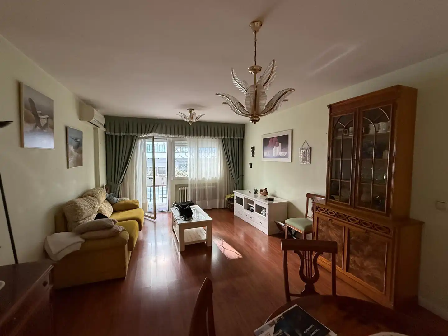Sala de estar de Piso de alquiler en Majadahonda con Terraza