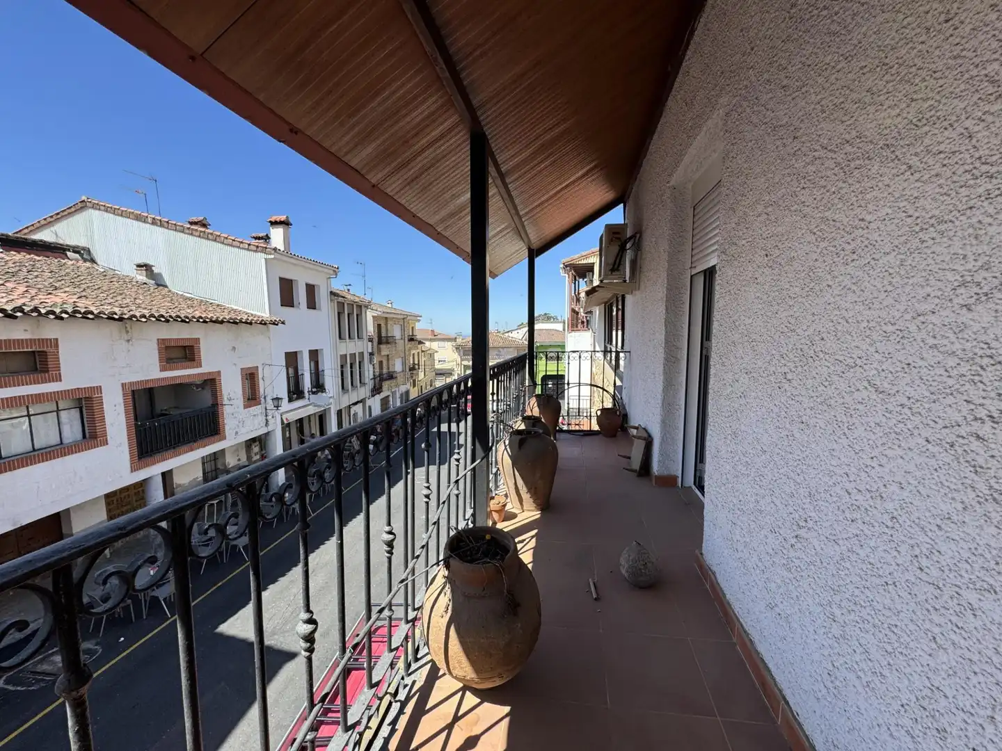 Balcony of Country homes for sale in Poyales del Hoyo  with Air Conditioner, Terrace and Storage room
