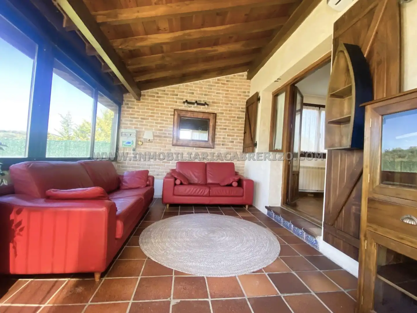Sala de estar de Casa o chalet en venta en Olóriz / Oloritz con Aire acondicionado, Calefacción y Jardín privado