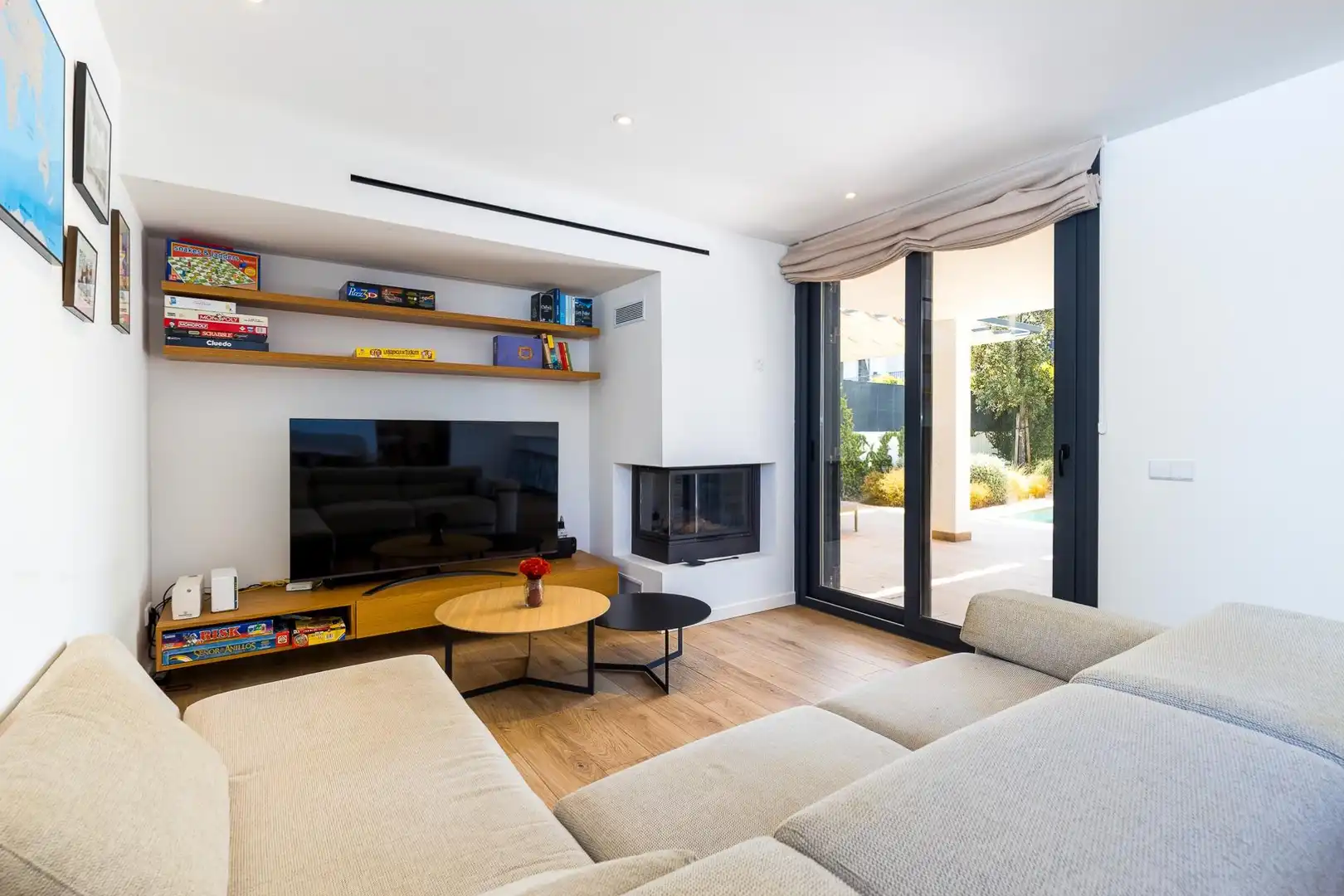 Sala de estar de Casa o chalet en venta en Marratxí con Aire acondicionado, Calefacción y Jardín privado