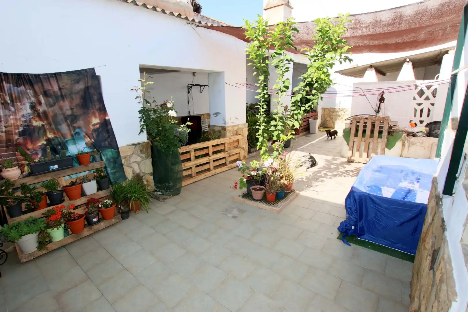 Terraza de Casa o chalet en venta en Montijo con Aire acondicionado