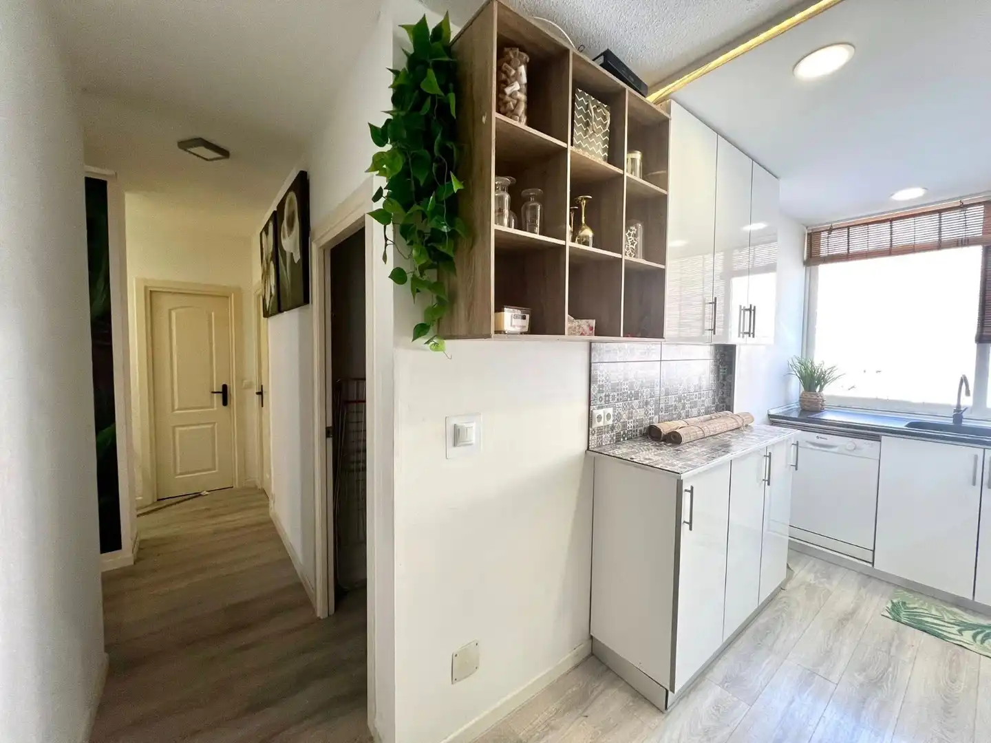 Cocina de Apartamento en venta en La Manga del Mar Menor con Aire acondicionado, Calefacción y Terraza