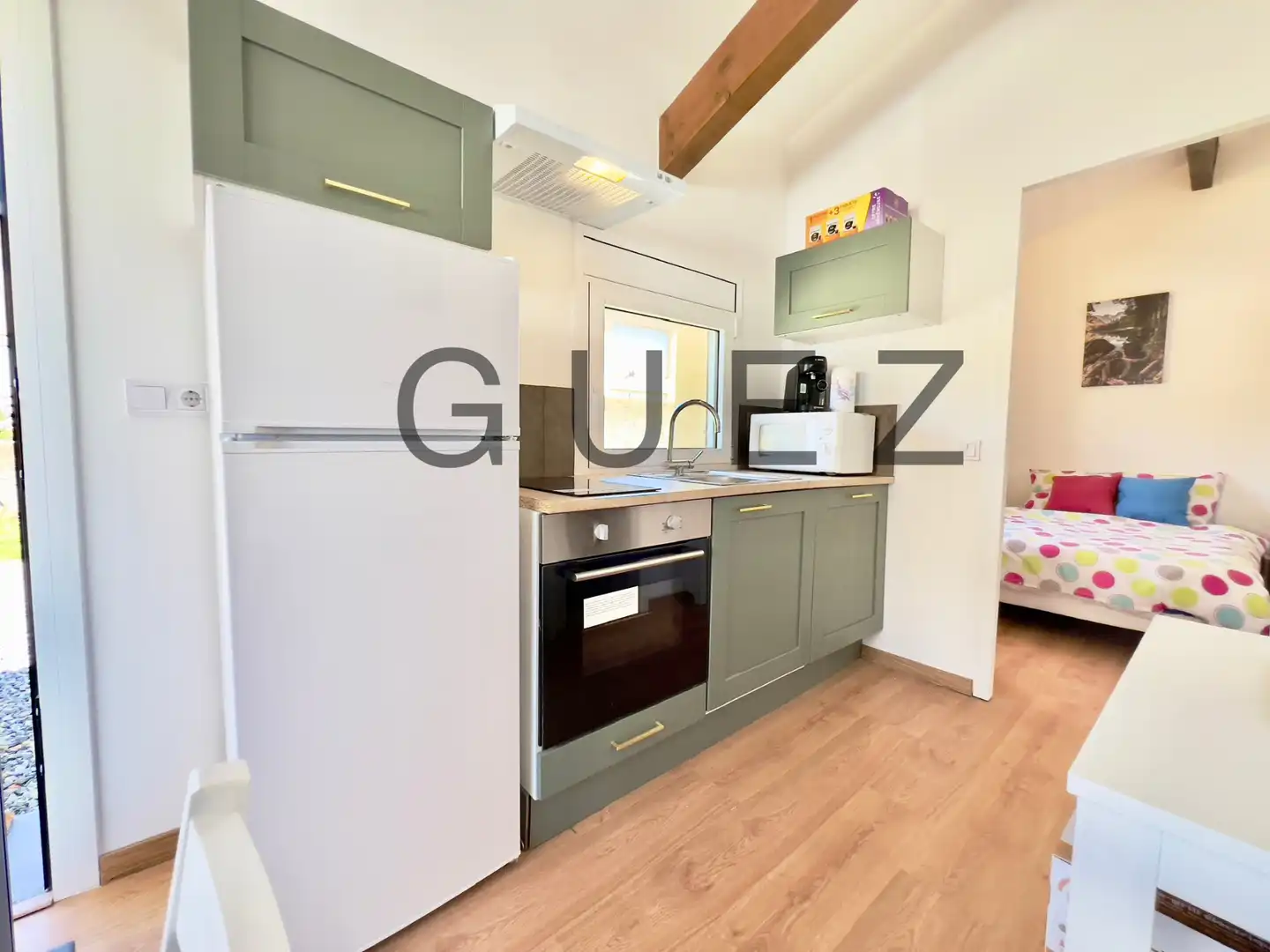 Cocina de Apartamento de alquiler en Puigcerdà con Calefacción, Jardín privado y Amueblado