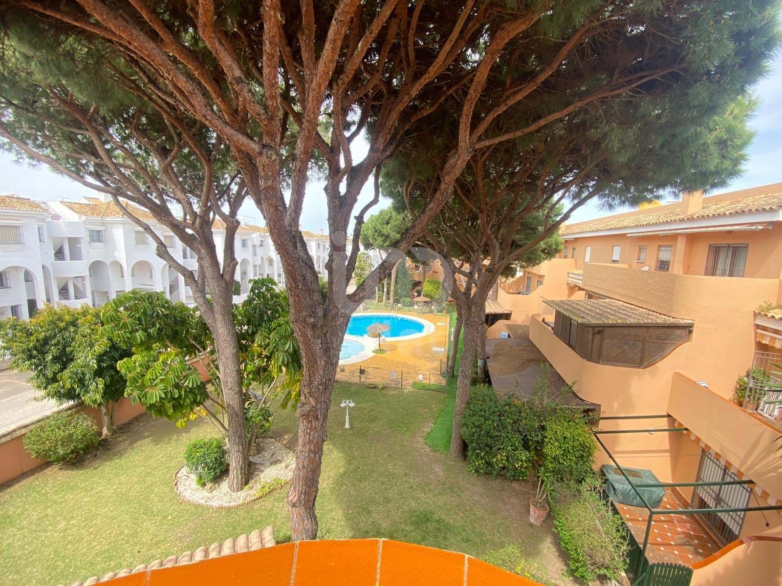 Garden of Flat for sale in Chiclana de la Frontera  with Air Conditioner, Heating and Terrace