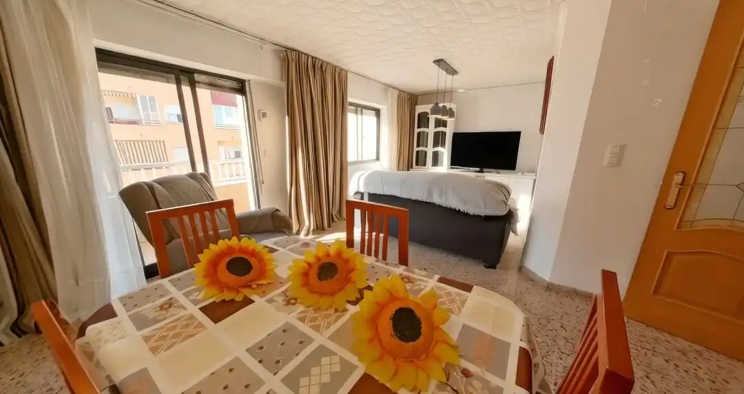 Living room of Flat for sale in Gandia  with Terrace and Storage room
