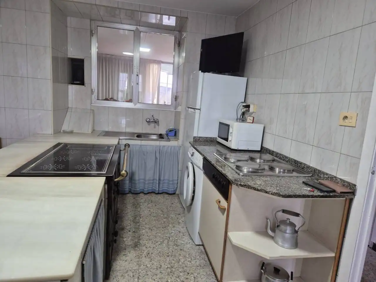 Cocina de Casa o chalet en venta en Vilasantar con Jardín privado