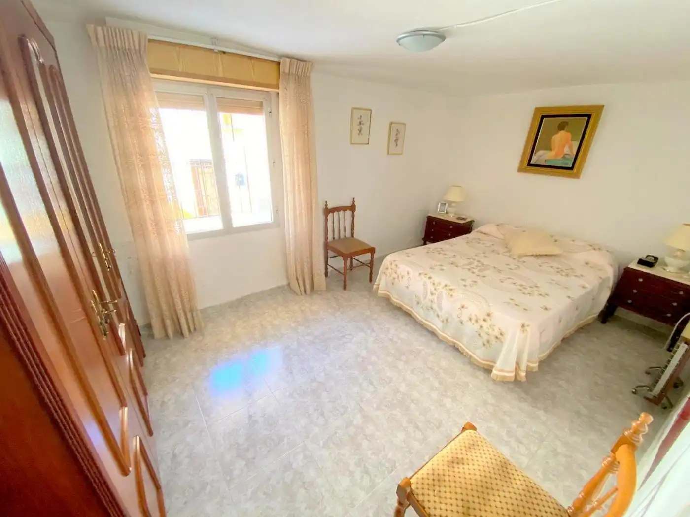 Bedroom of Houses for sale in La Font de la Figuera  with Heating, Terrace and Storage room