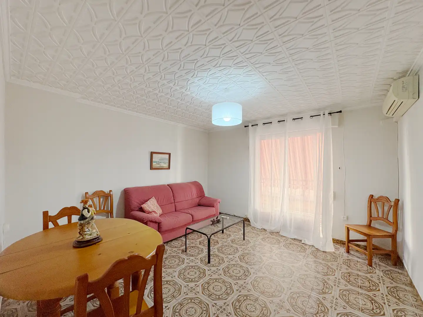 Wohnzimmer von Wohnung zum Verkauf in Alicante / Alacant mit Klimaanlage, Heizung und Möbliert