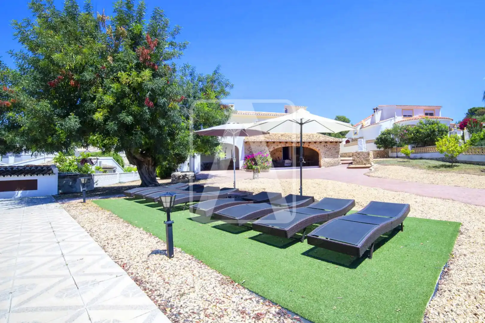 Vista exterior de Casa o chalet en venta en Calpe / Calp con Aire acondicionado, Calefacción y Jardín privado