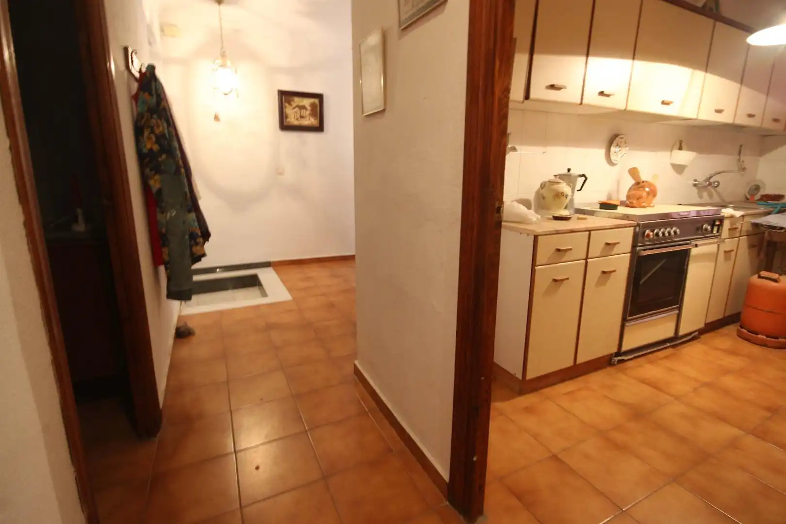 Cuina de Casa o xalet en venda en Pueblonuevo del Guadiana amb Terrassa, Traster i Balcó