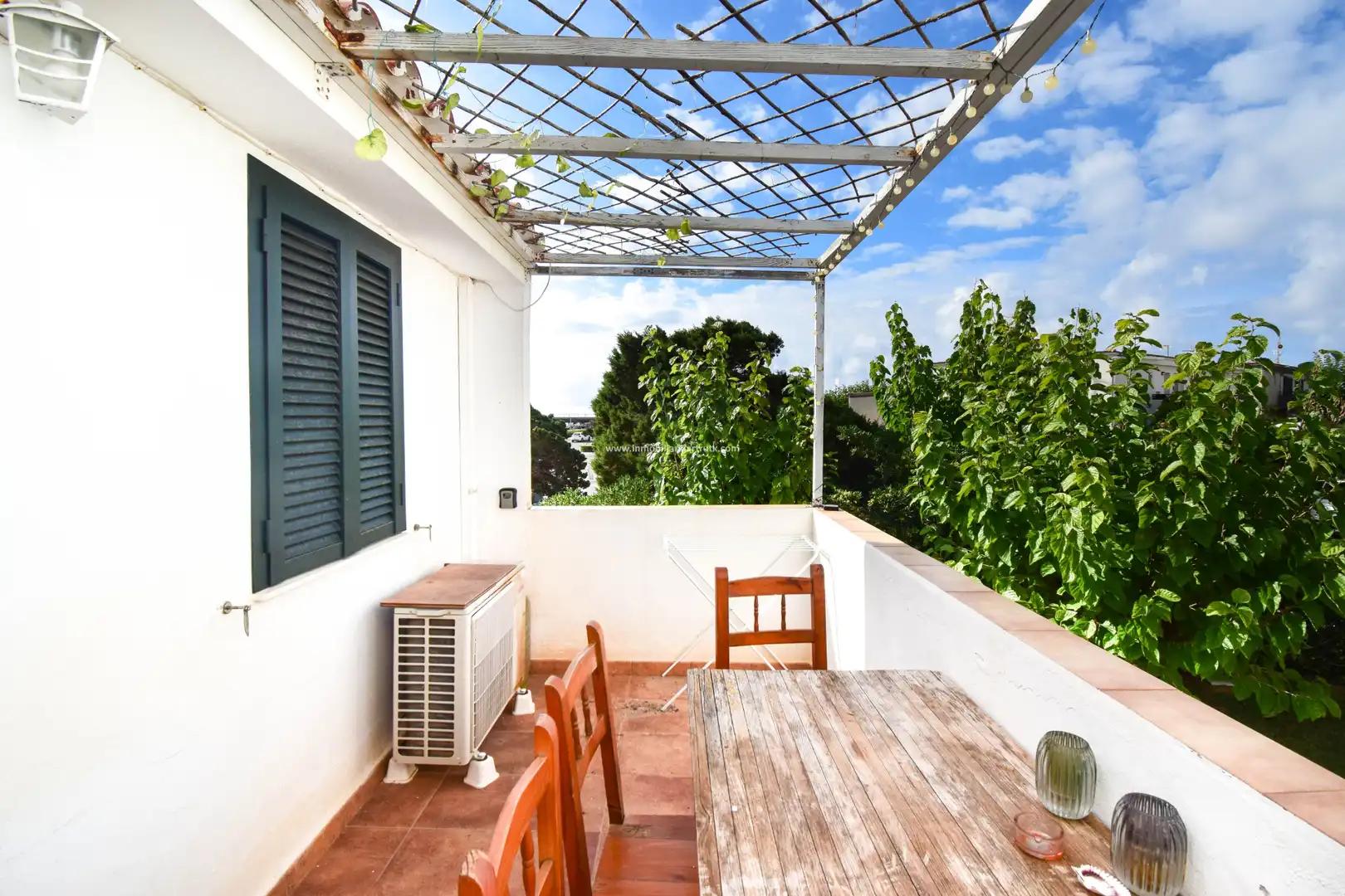 Terraza de Apartamento en venta en Ciutadella de Menorca con Aire acondicionado, Terraza y Amueblado