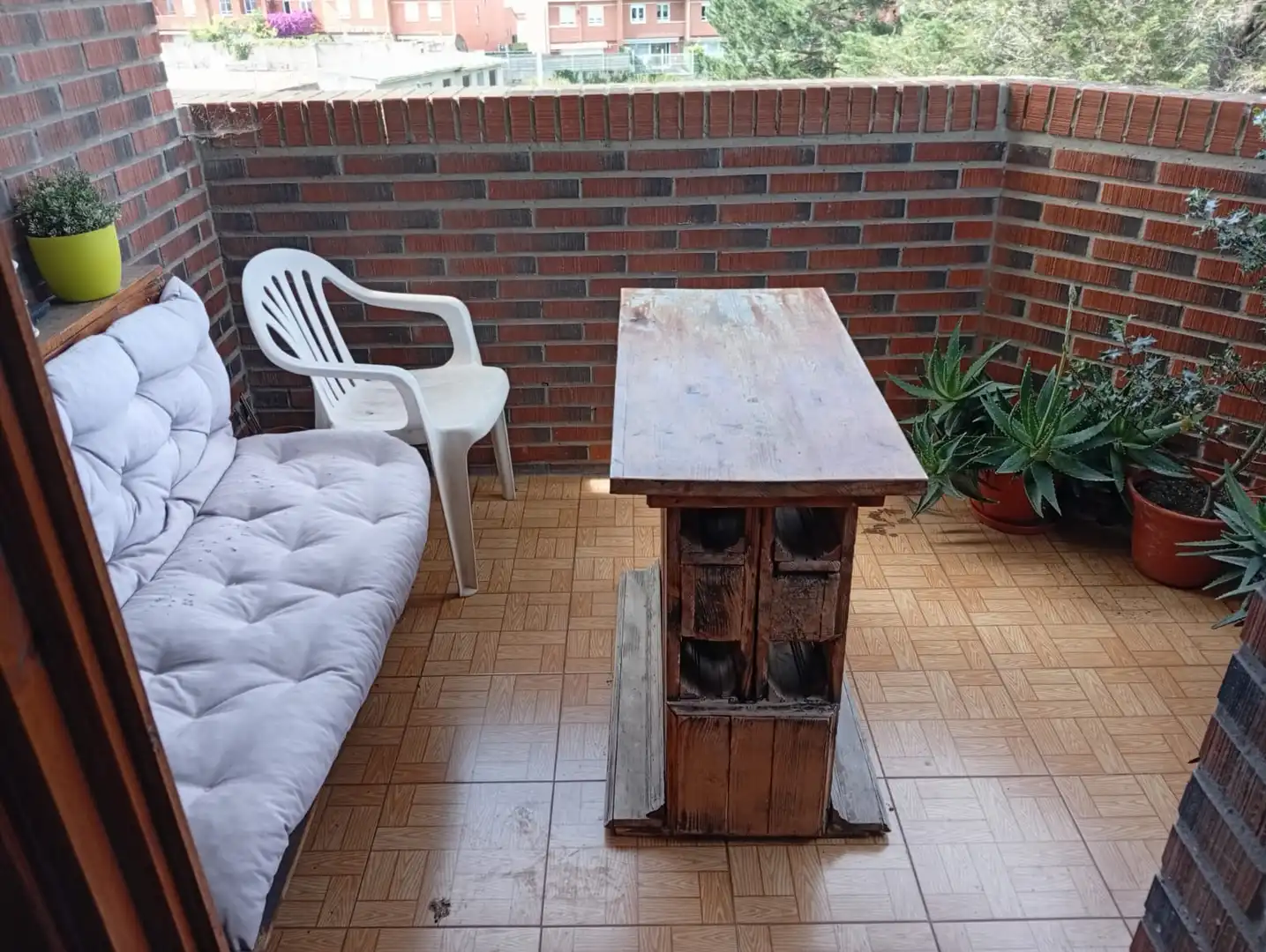 Terraza de Piso en venta en Gijón  con Calefacción, Parquet y Terraza