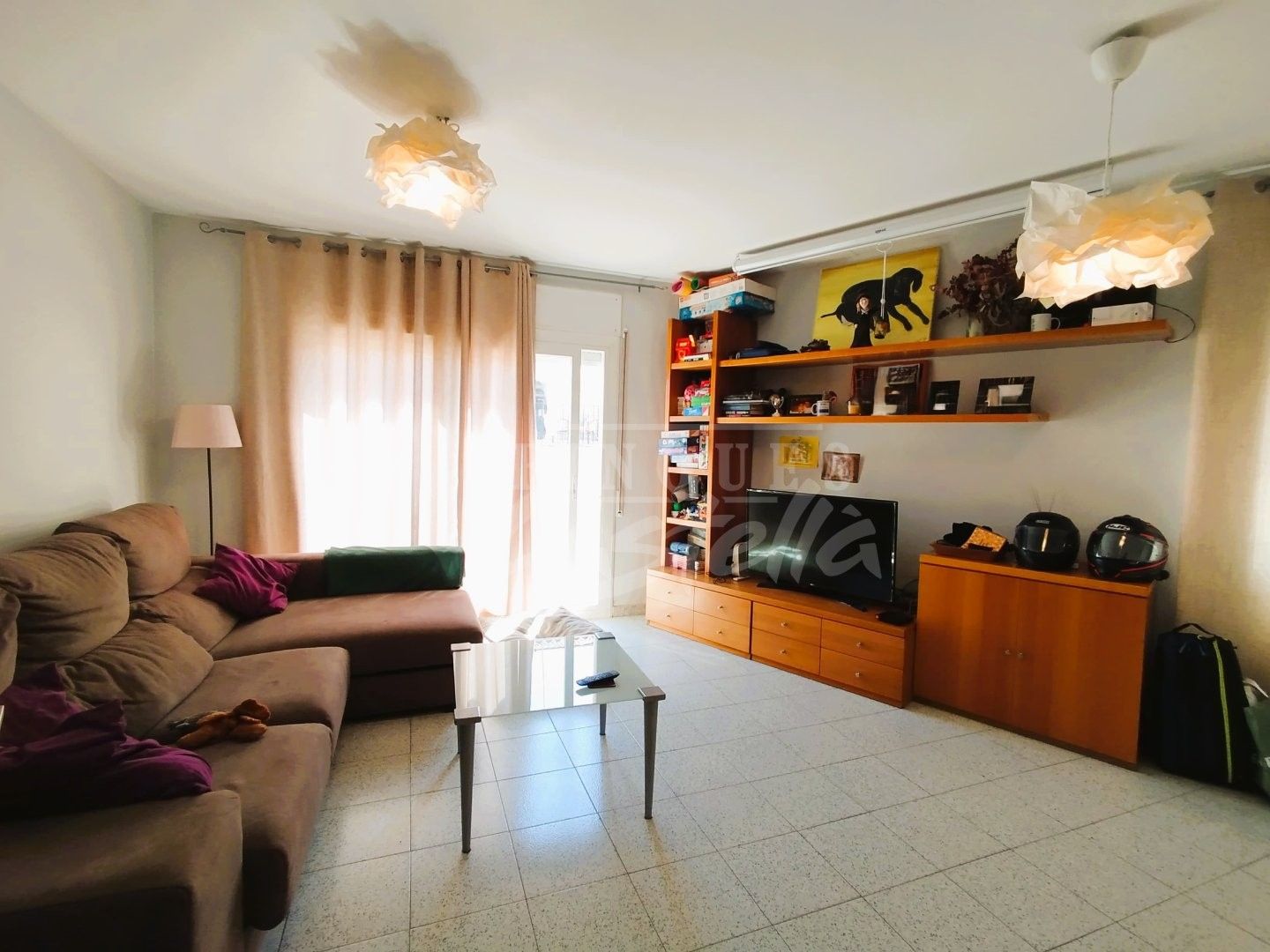 Living room of Flat for sale in Mataró  with Heating and Terrace