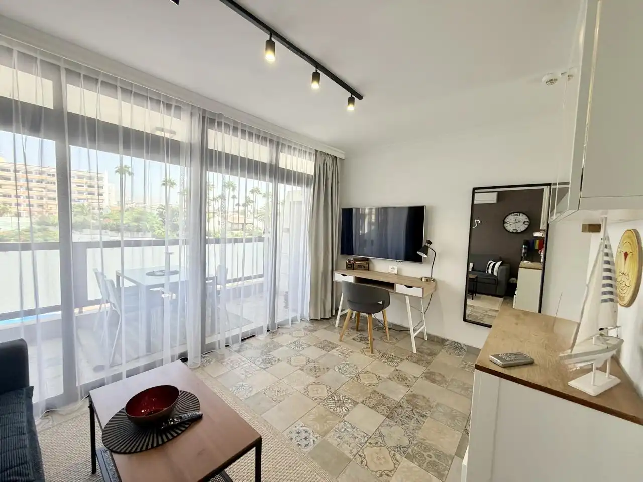 Sala d'estar de Apartament en venda en Playa del Inglés