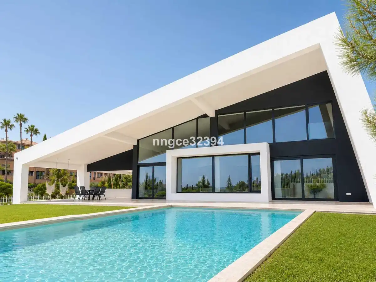 Exterior view of Houses for sale in Estepona  with Air Conditioner, Private garden and Terrace