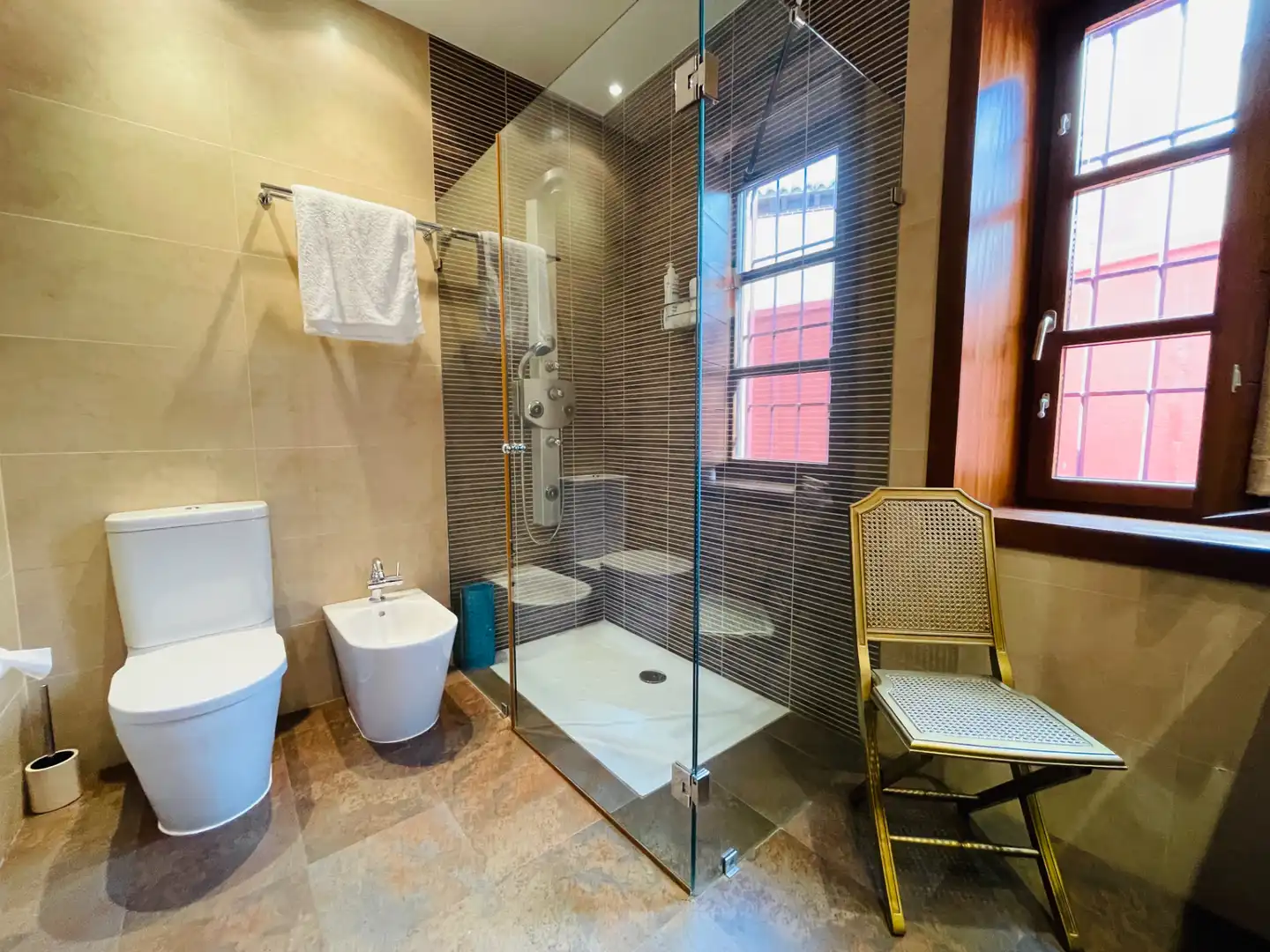 Baño de Casa o chalet en venta en Los Yébenes con Aire acondicionado, Calefacción y Jardín privado