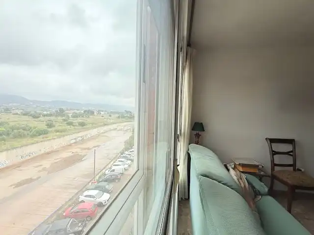 Terrasse von Wohnung zum Verkauf in Castellón de la Plana / Castelló de la Plana mit Klimaanlage, Heizung und Abstellraum