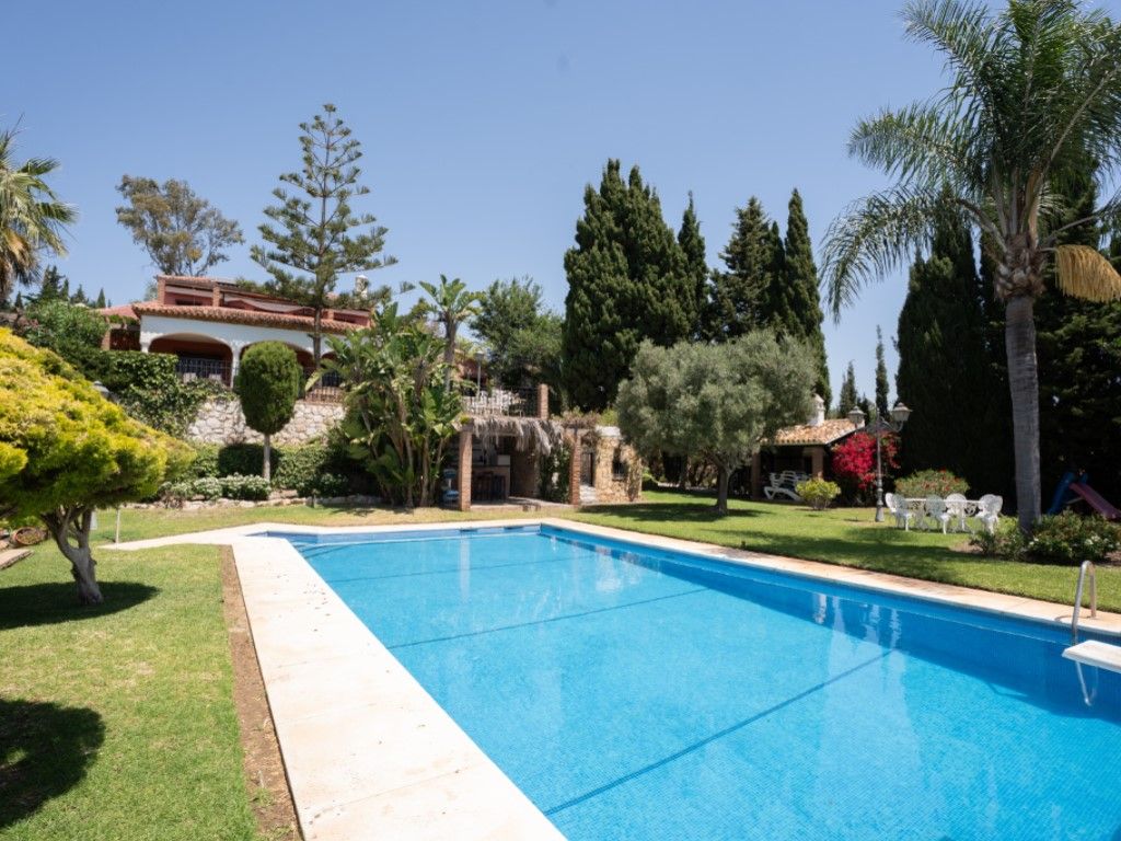 Jardí de Casa o xalet de lloguer en Benalmádena