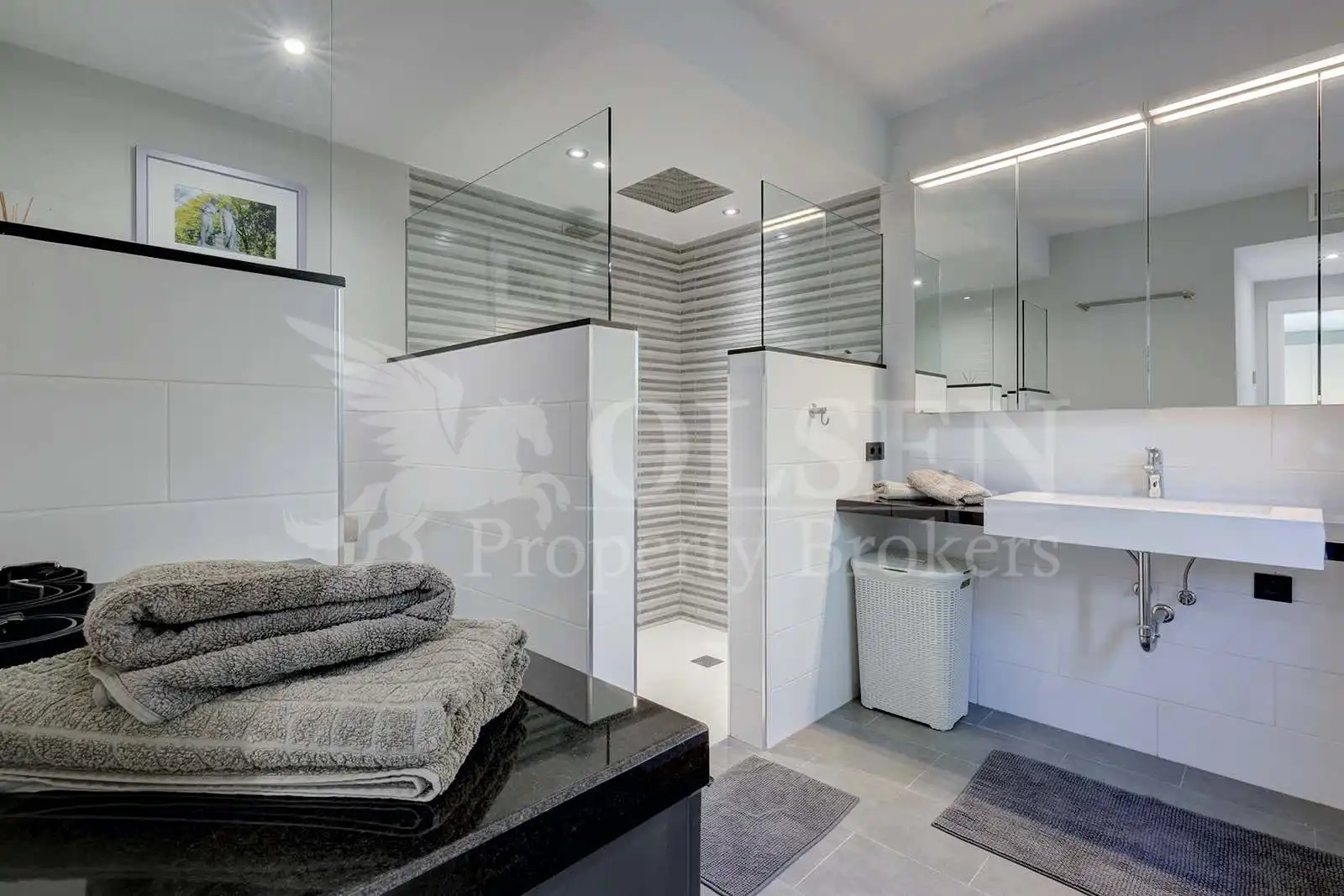 Baño de Casa o chalet en venta en Estepona con Aire acondicionado, Calefacción y Jardín privado