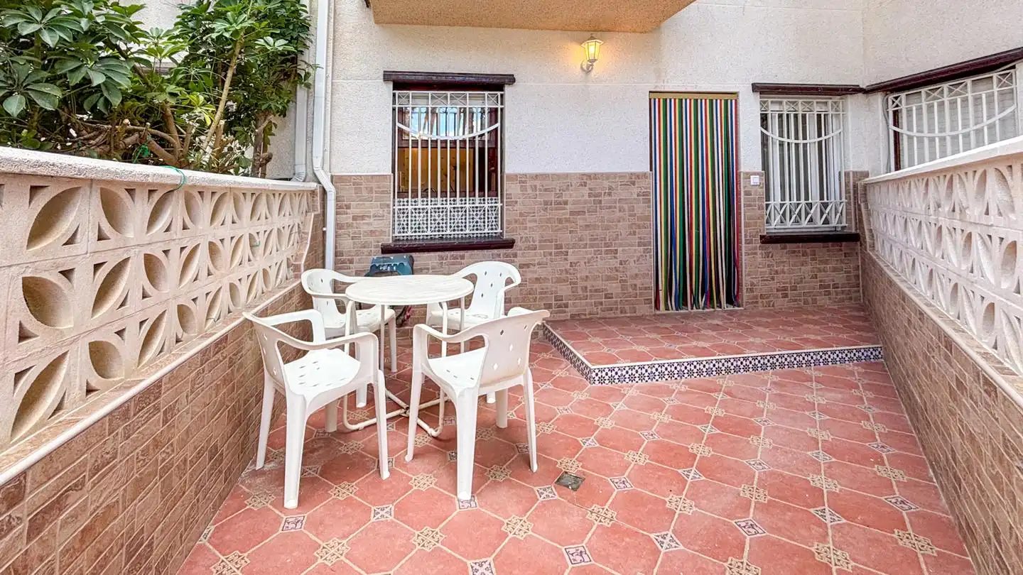 Terrace of Houses for sale in Santa Pola  with Air Conditioner, Terrace and Storage room