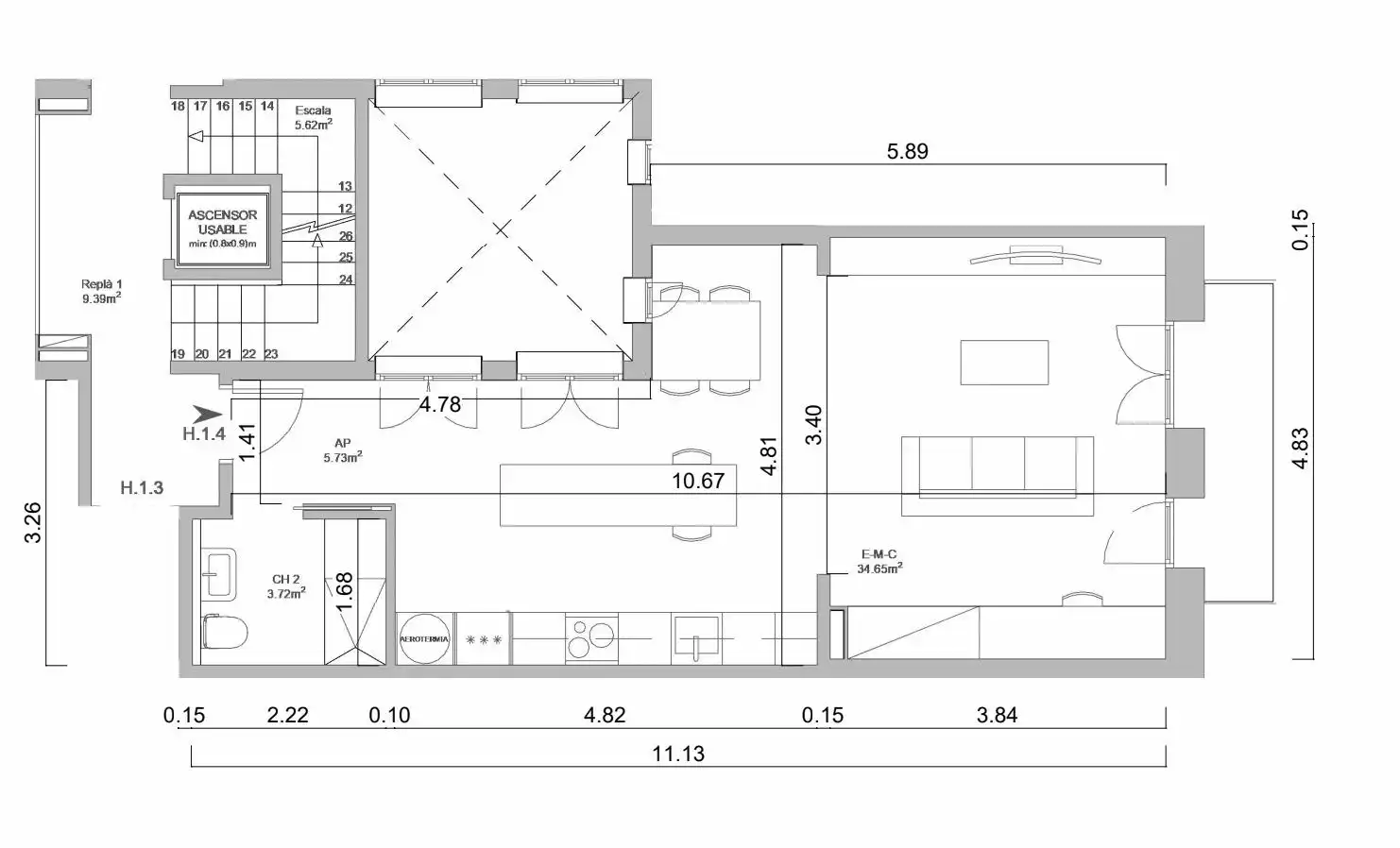 Study for sale in Puigcerdà  with Heating and Storage room