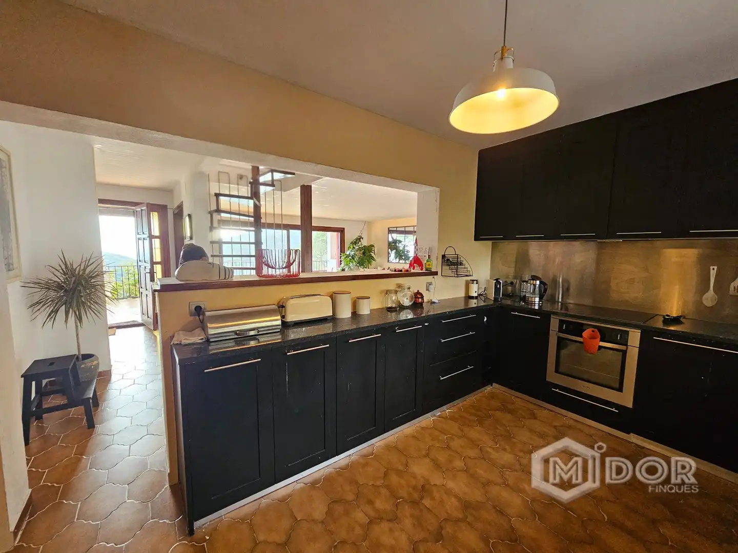 Küche von Haus oder Chalet zur Miete in Sant Feliu de Guíxols mit Klimaanlage, Privatgarten und Terrasse