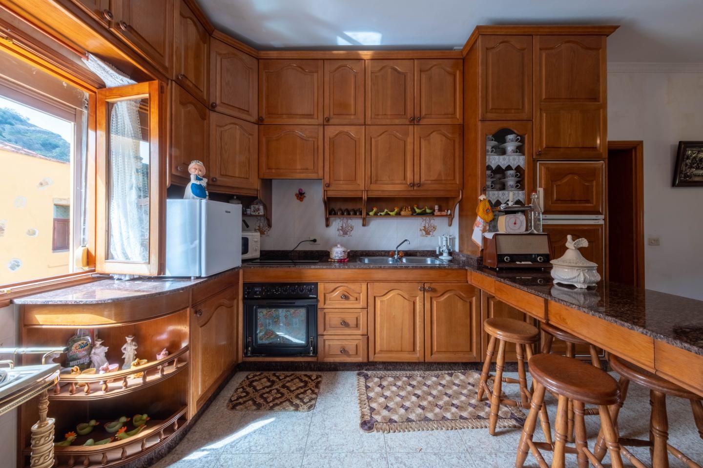 Cuina de Casa o xalet en venda en Teror amb Terrassa