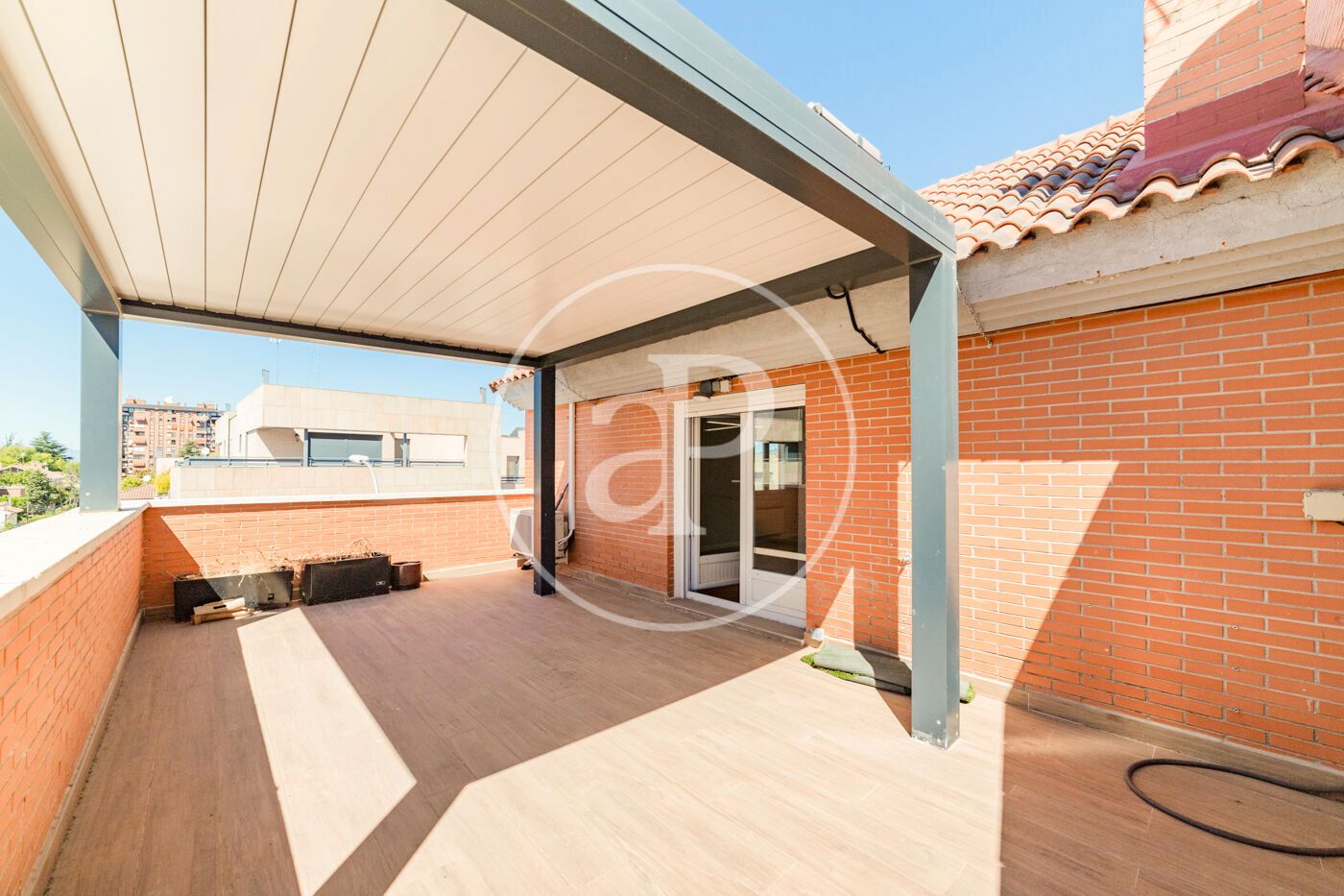 Terrace of House or chalet to rent in  Madrid Capital  with Air Conditioner, Heating and Private garden