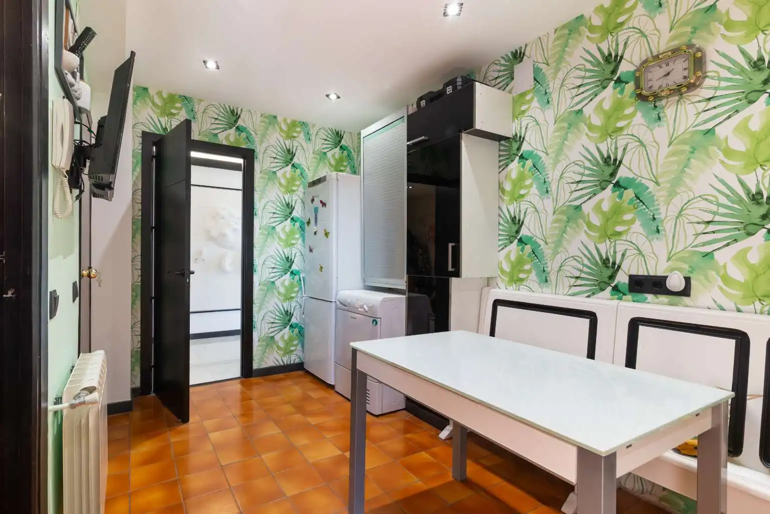 Kitchen of Attic for sale in Madrid  with Heating, Terrace and Storage room