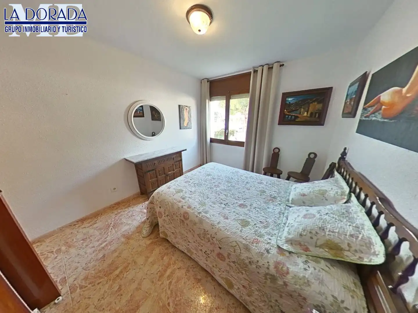 Bedroom of Flat for sale in Cambrils  with Air Conditioner, Furnished and Balcony