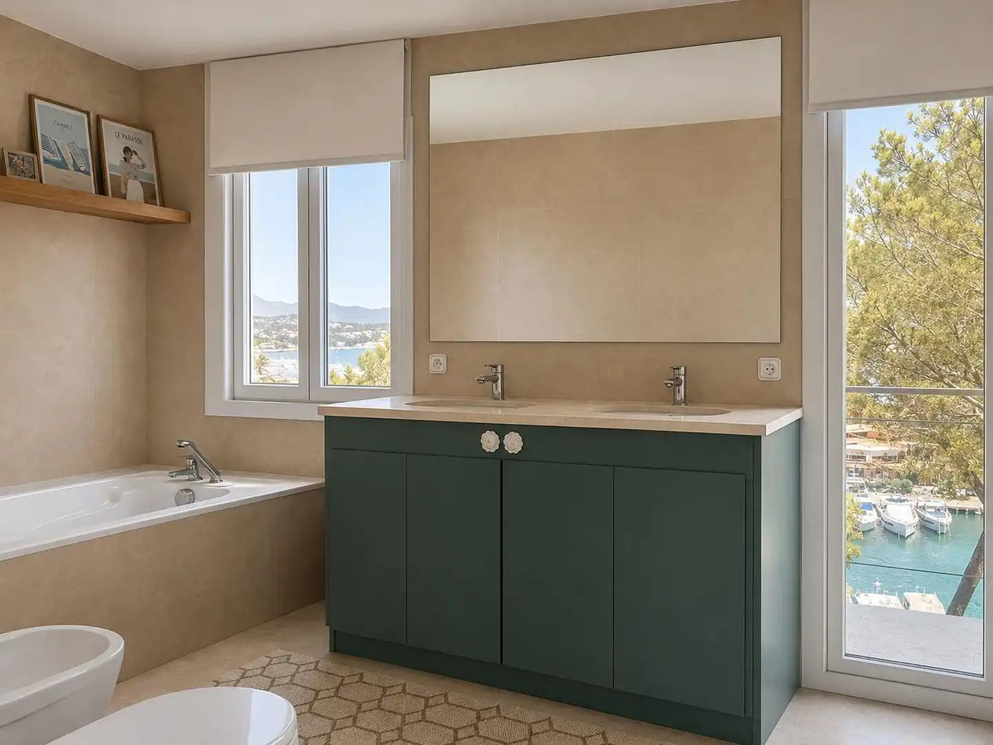 Bathroom of Houses for sale in Calvià  with Air Conditioner, Heating and Private garden