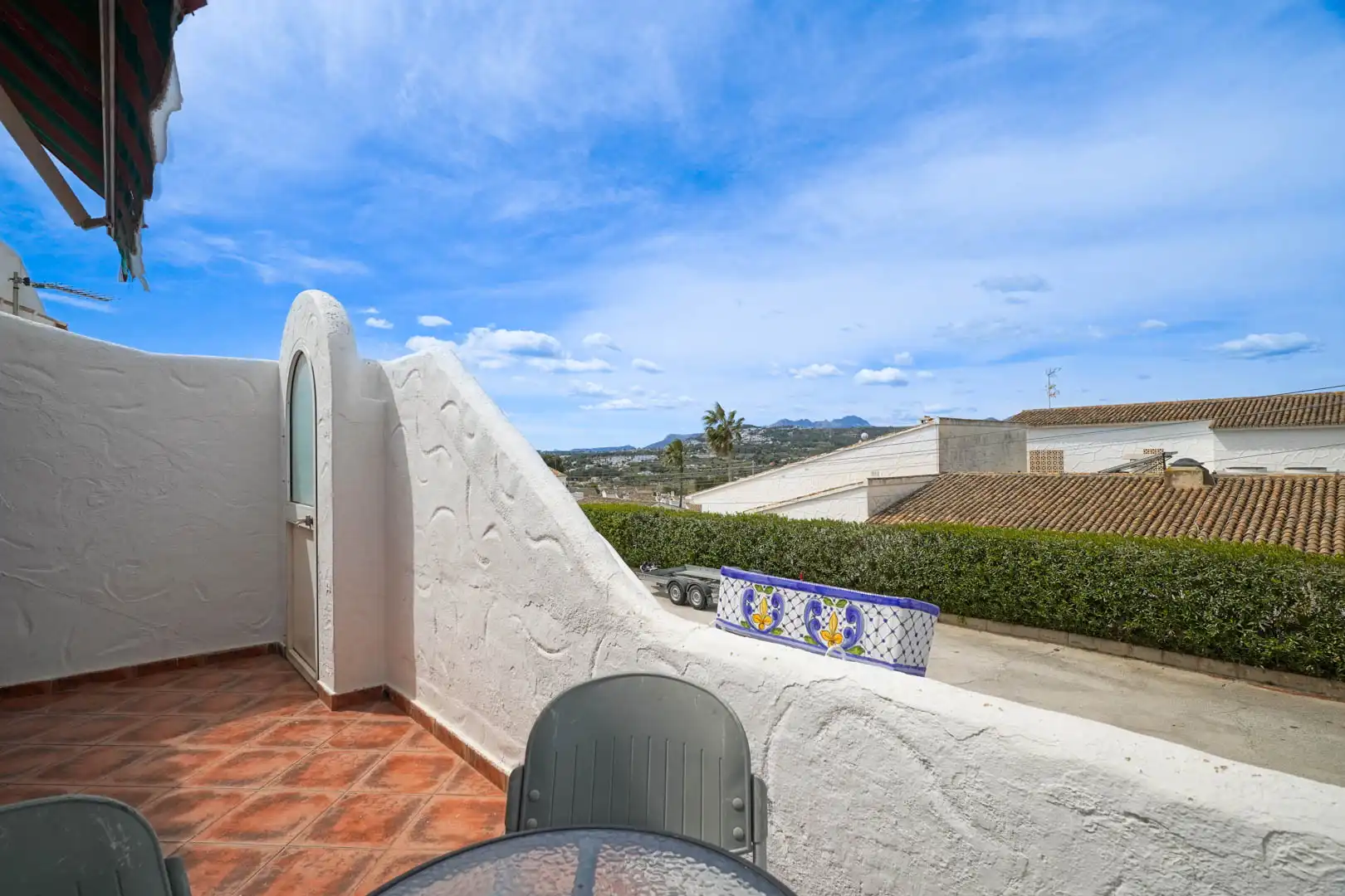 Terrassa de Apartament en venda en Moraira