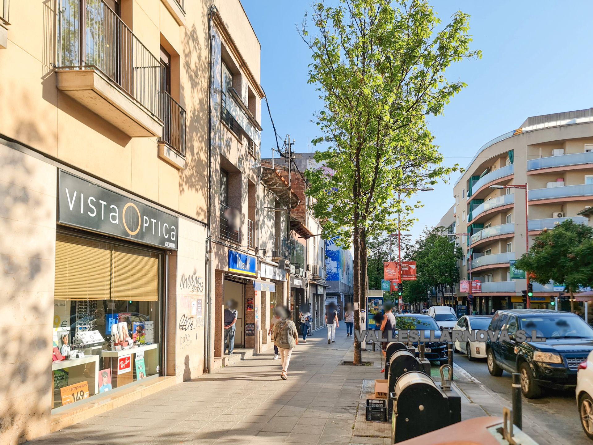 Vista exterior de Pis en venda en Mollet del Vallès amb Aire condicionat, Calefacció i Parquet