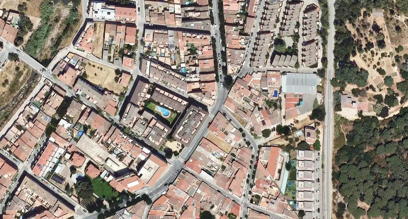 Vista exterior de Pis en venda en La Garriga