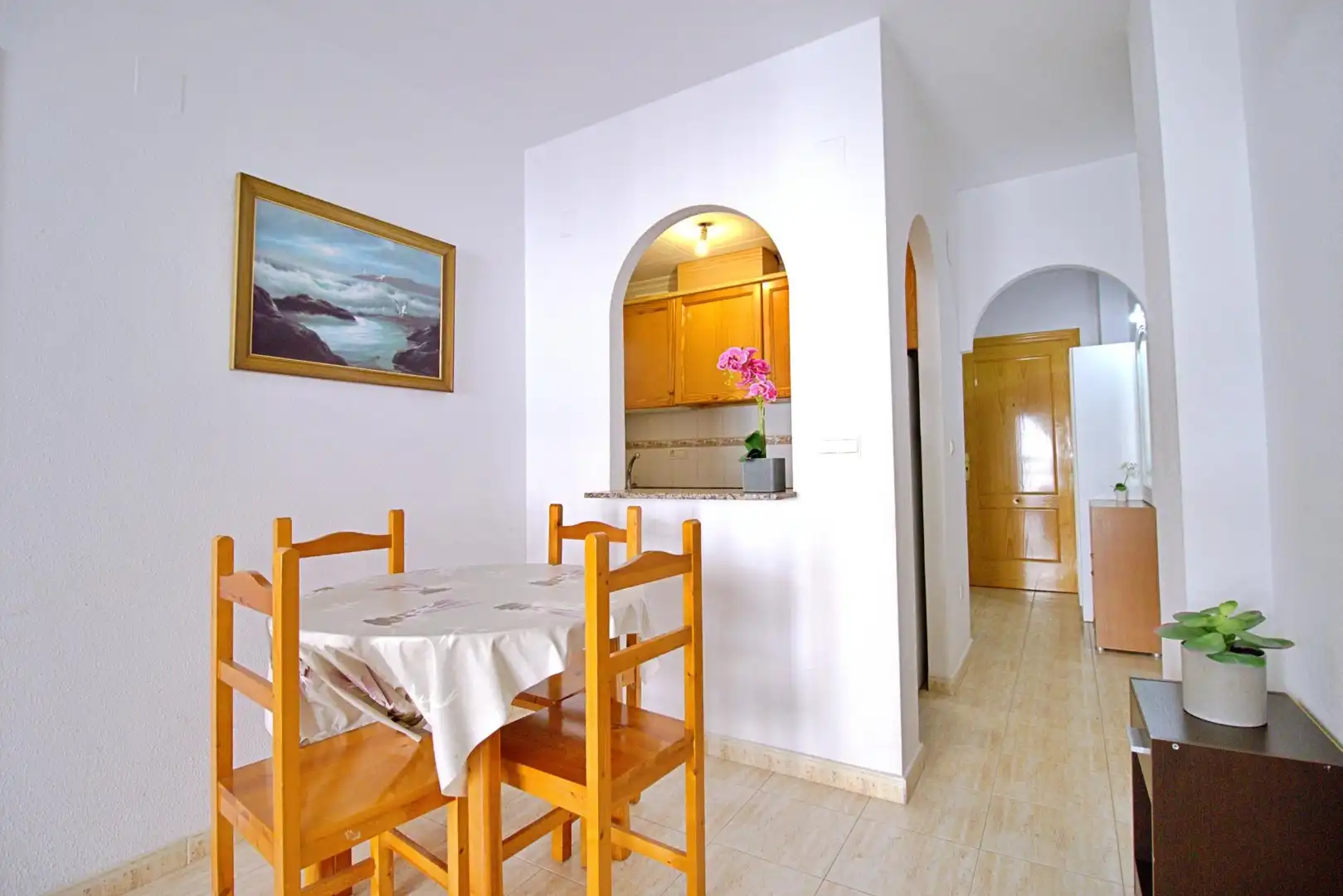 Dining room of Flat for sale in Torrevieja  with Terrace, Furnished and Balcony