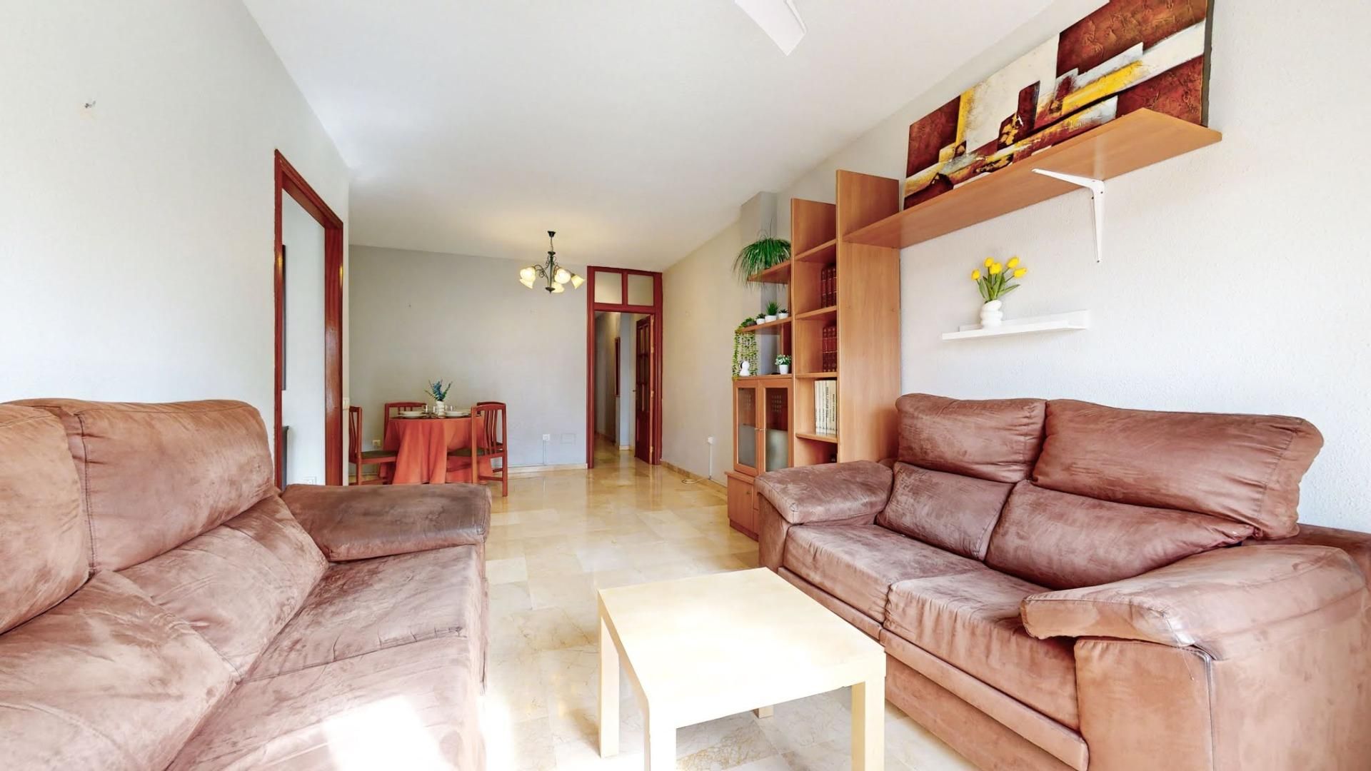 Living room of Flat for sale in  Almería Capital  with Balcony