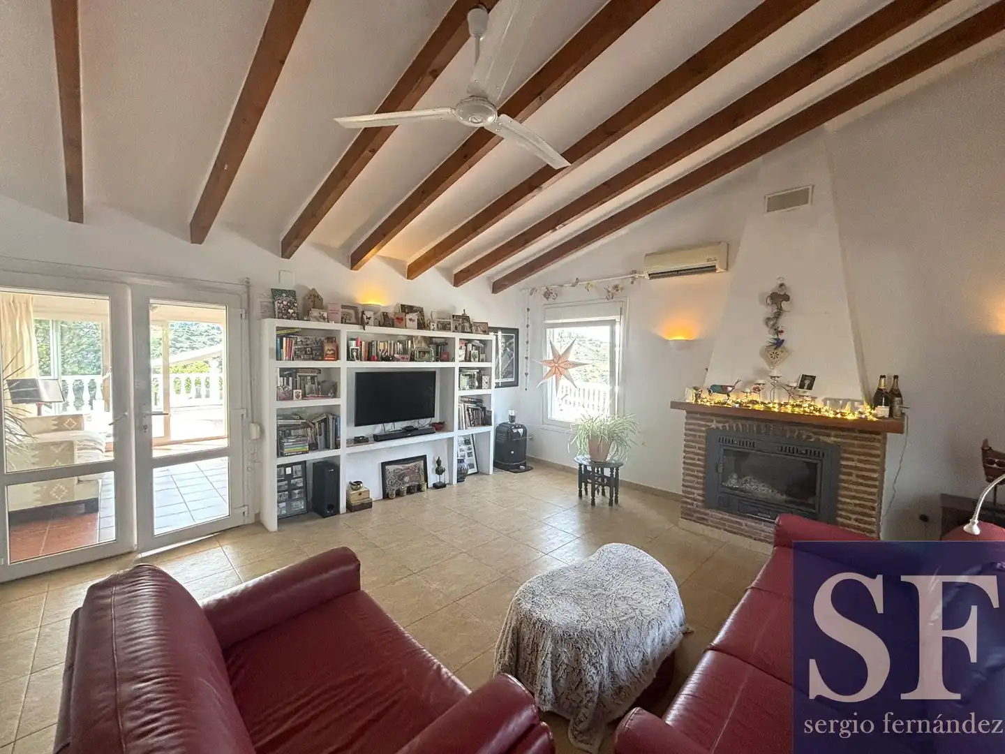 Sala d'estar de Casa o xalet en venda en Árchez