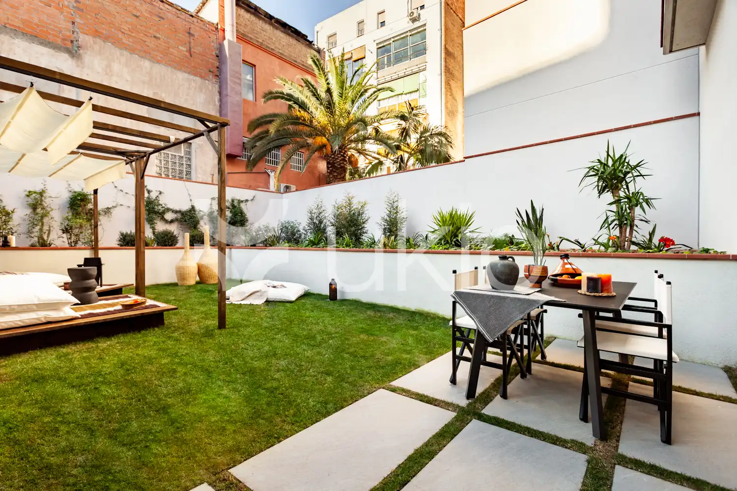 Terrassa de Apartament de lloguer en Barcelona amb Aire condicionat, Calefacció i Terrassa