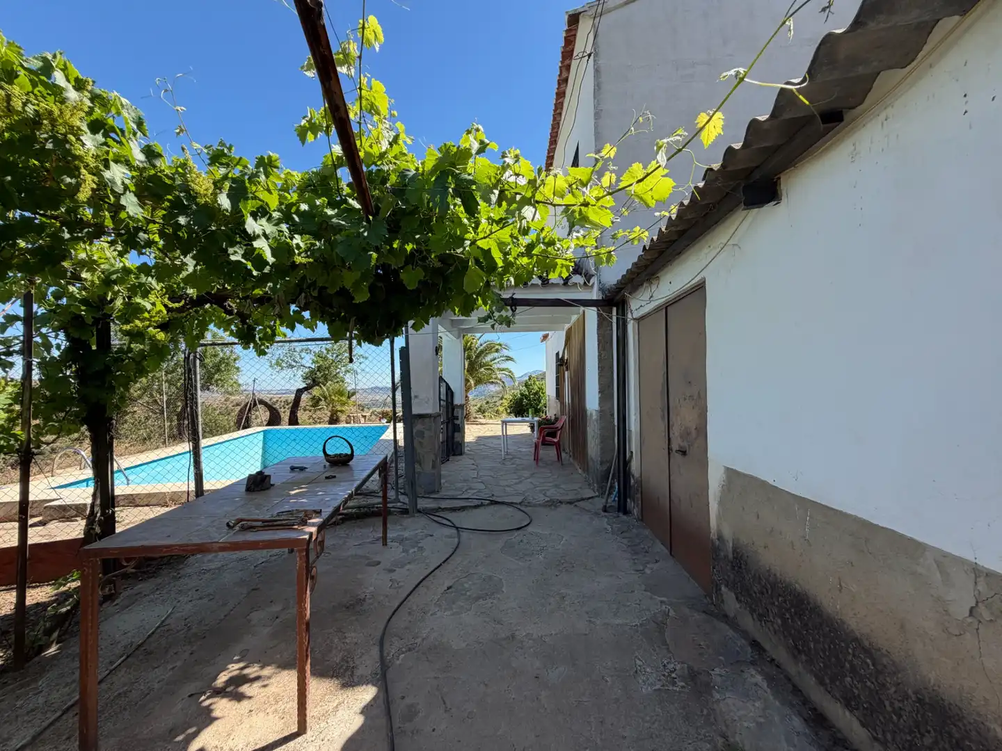 Terraza de Finca rústica en venta en Ardales con Jardín privado, Terraza y Piscina