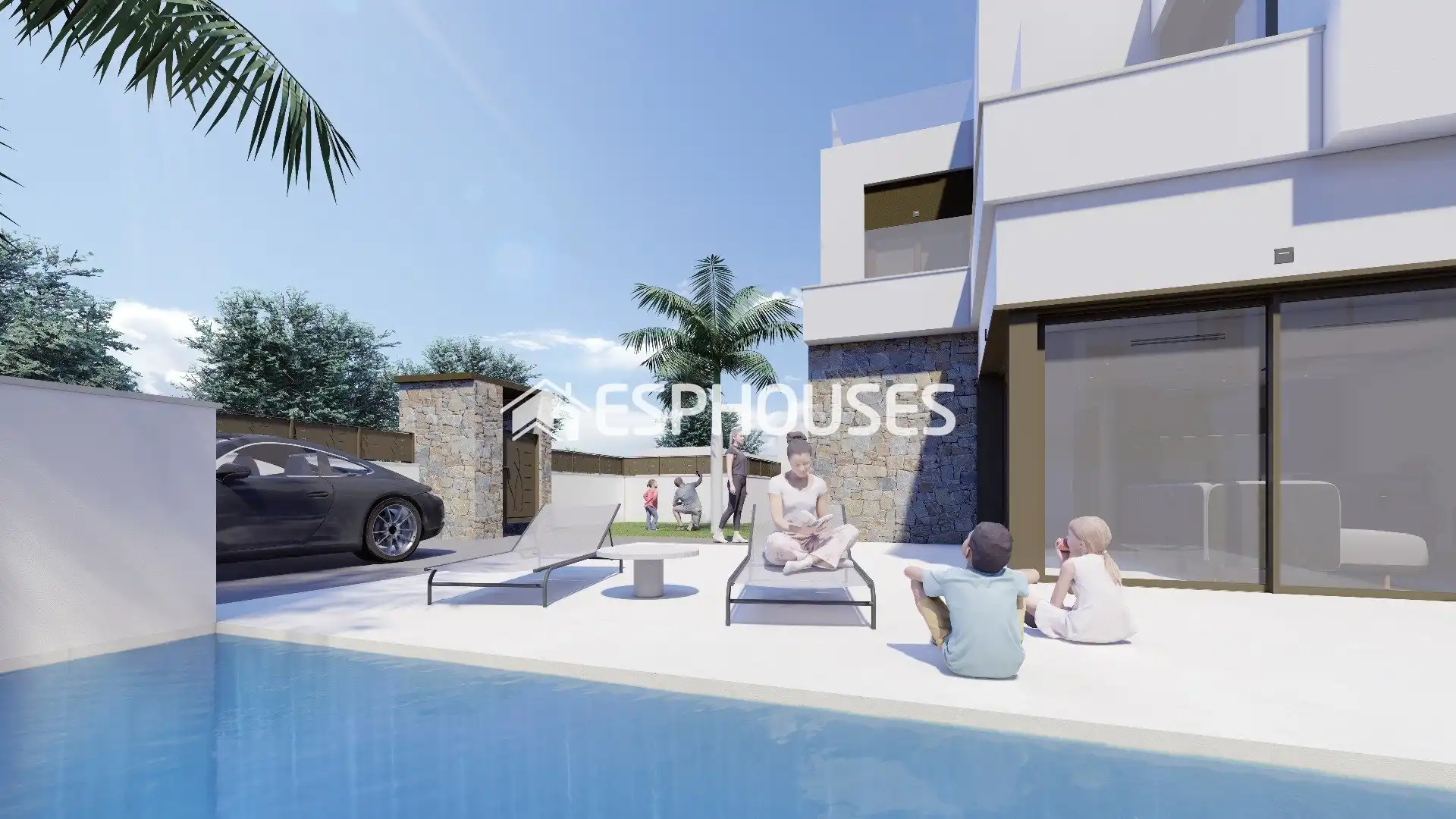 Villa con terrazza in vendita a Benijófar