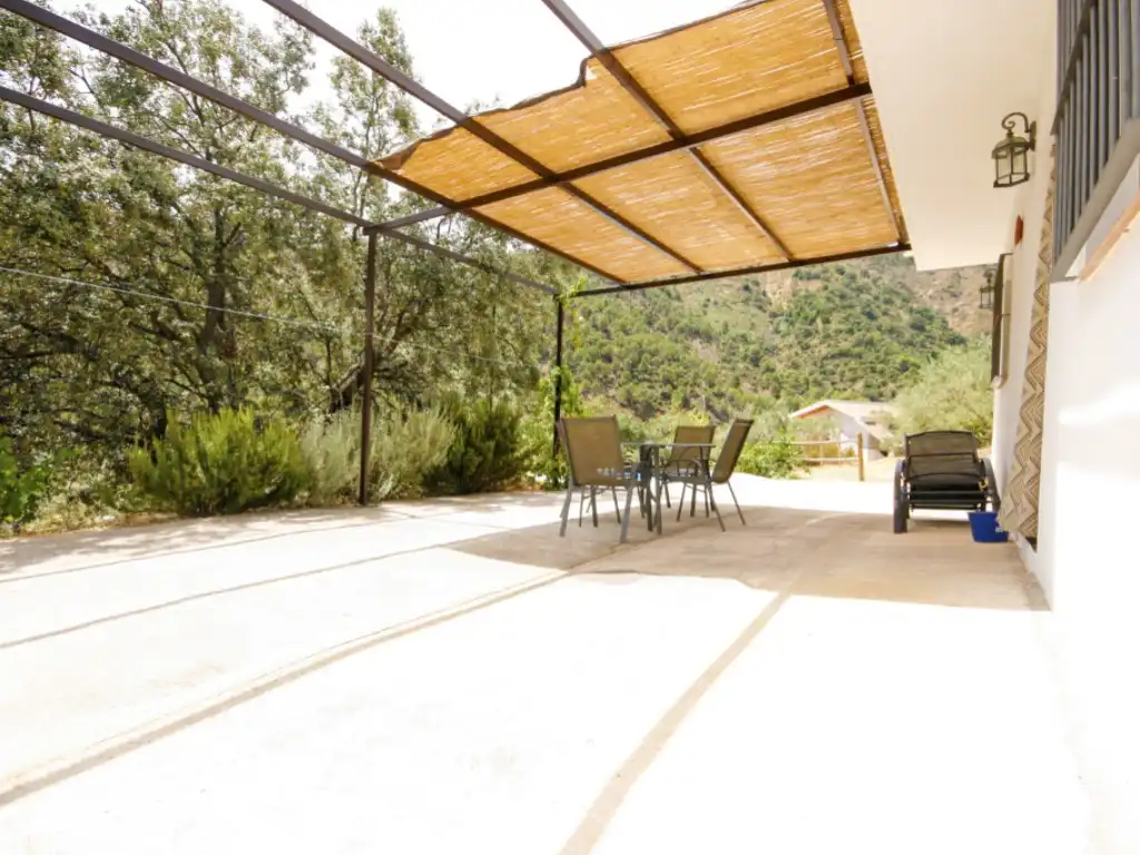 Terrasse von Country house zur Miete in Tolox